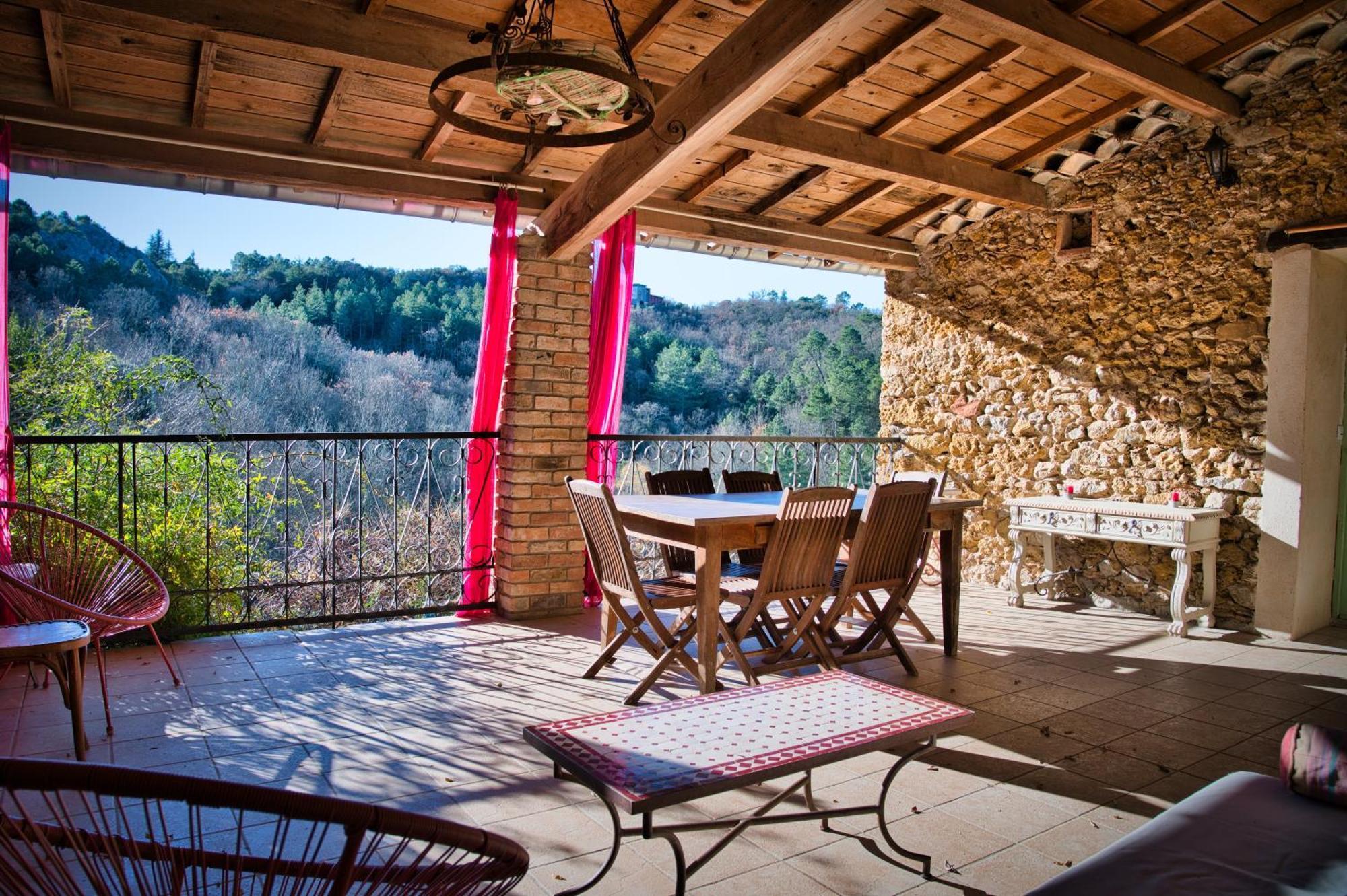 Mas Suejol Villa Anduze Bagian luar foto